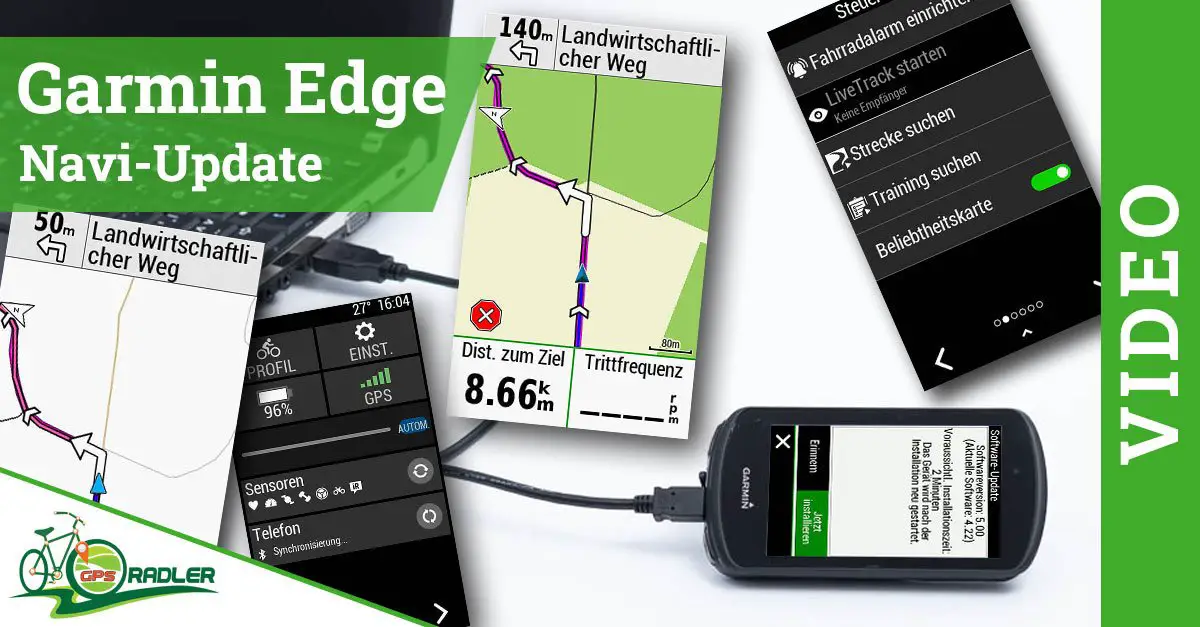 Video ️ Garmin Edge Navi Update Juni 2021