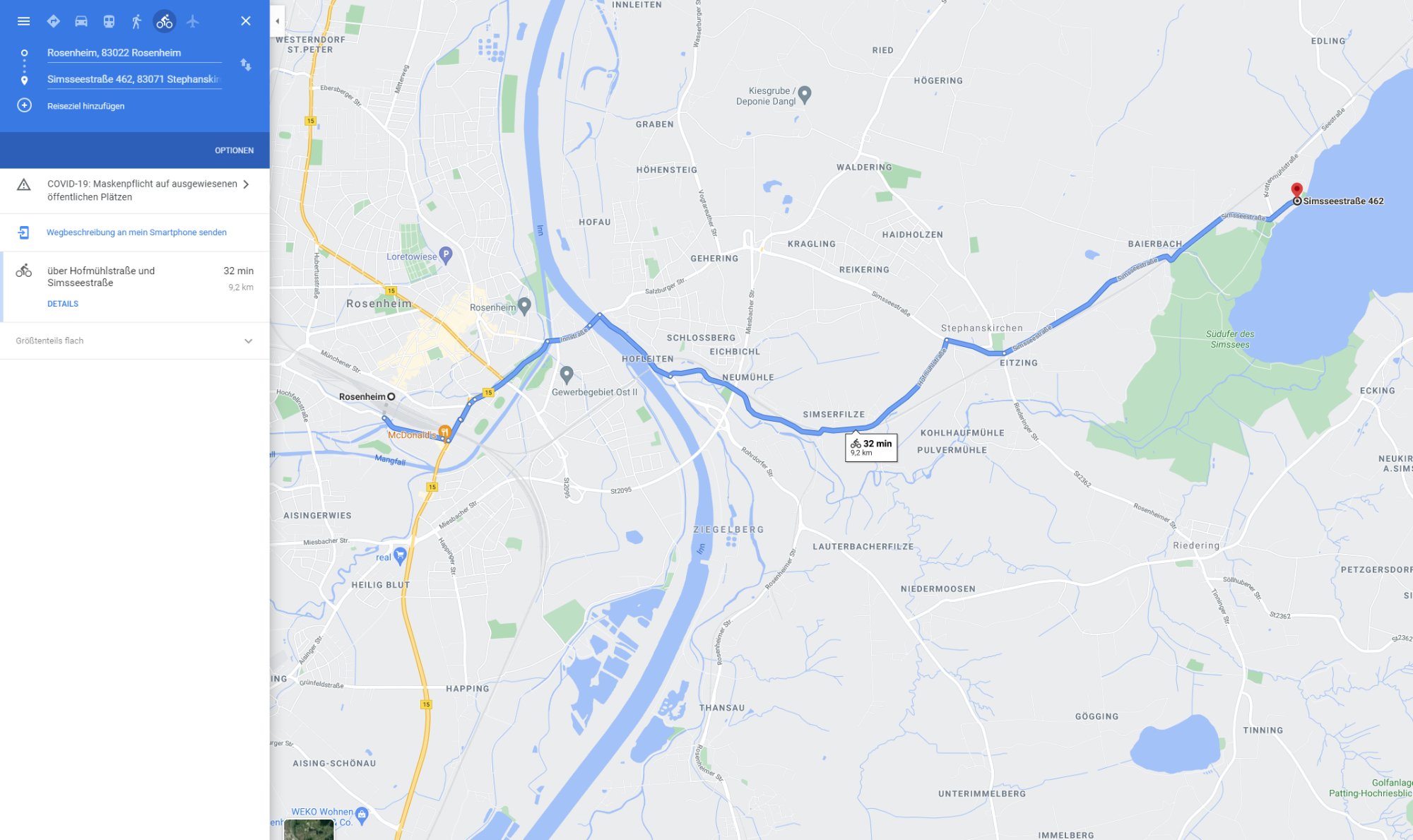 Video ️ Fahrrad Navigation mit Google Maps im Test