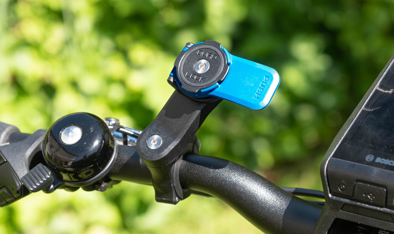 QuadLock Fahrrad Handyhalter Test » Super stabil & Komfortabel