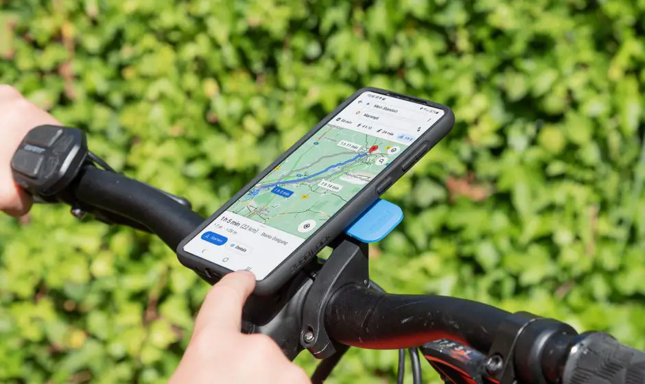 Mit Google Maps am Fahrrad navigieren