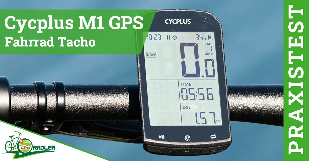 Mehr erreichen mit CYCPLUS M2 Wireless GPS Fahrrad Computer für