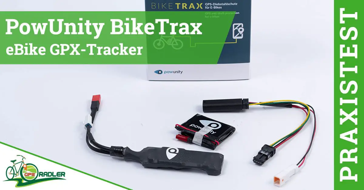 ▷ PowUnity BikeTrax im Test ☑️ GPS-Tracker für eBike