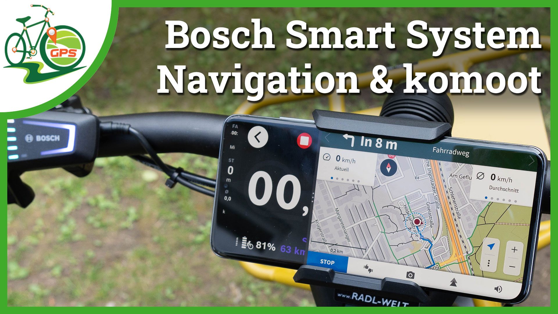 Navigation mit Bosch smart System
