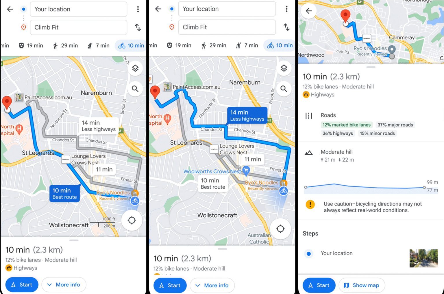 Mit Wieviel Kmh Rechnet Google Maps Fahrrad Google Maps bekommt neue Fahrrad Funktionen » GPS Radler