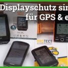 Displayschutz für GPS & eBike