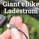 Smartphone laden am Giant eBike