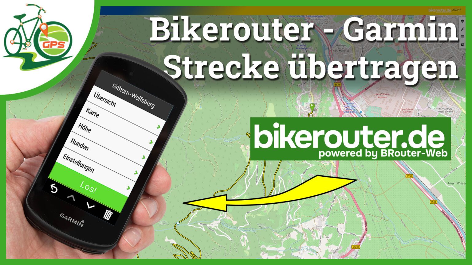 Bikerouter » GPS Radler