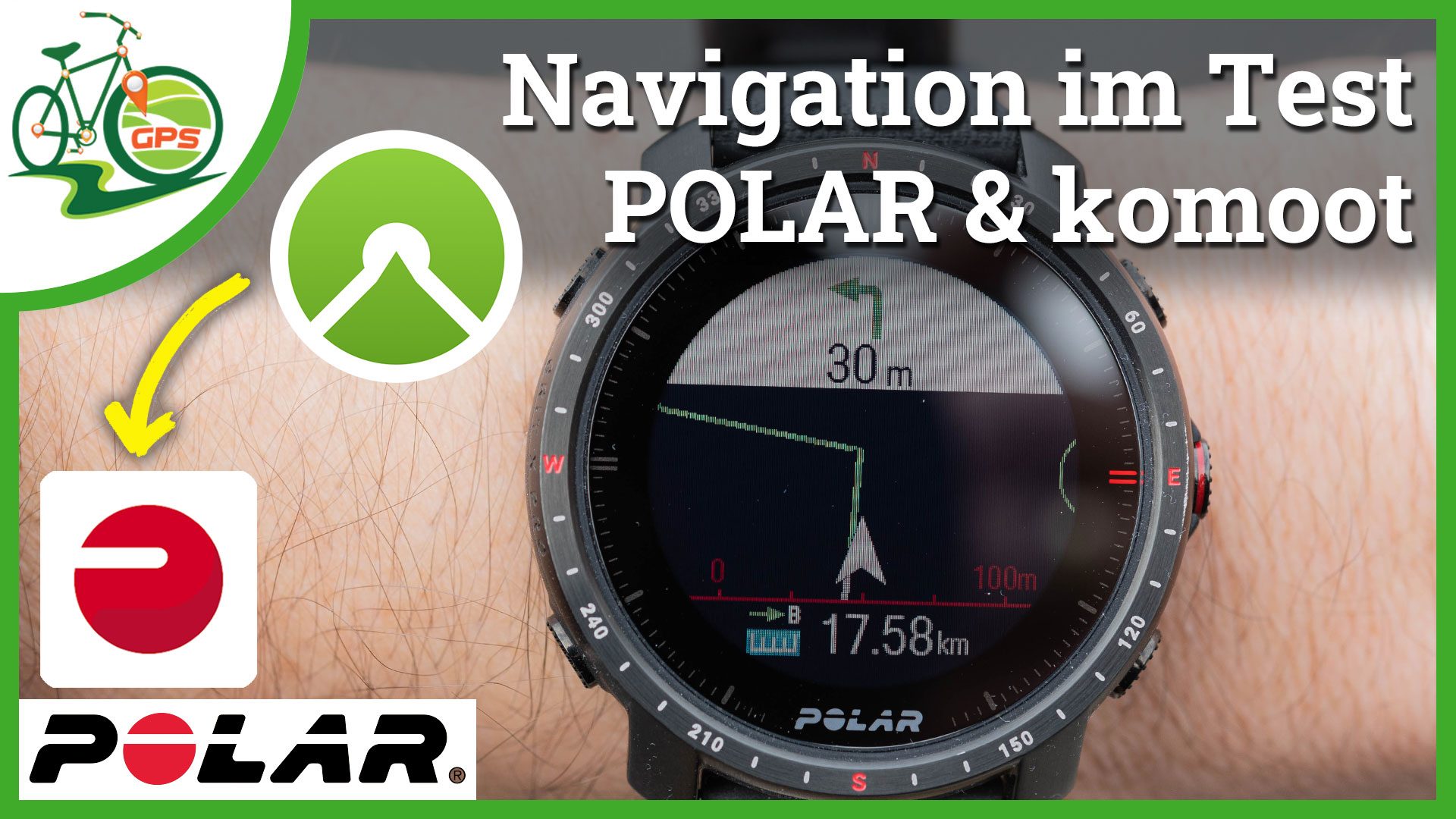 Polar & komoot Navigation