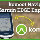 komoot & Garmin Edge Explore 2