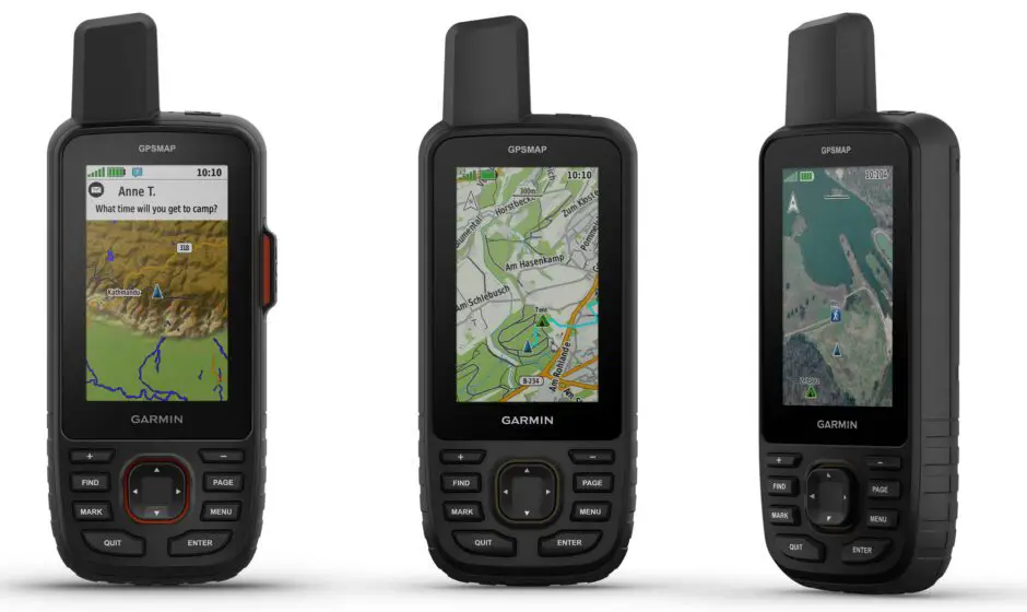 Verschiedene Karten für Garmin GPSmap 67 Serie