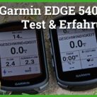 Garmin EDGE 840 EDGE 540 Video Test