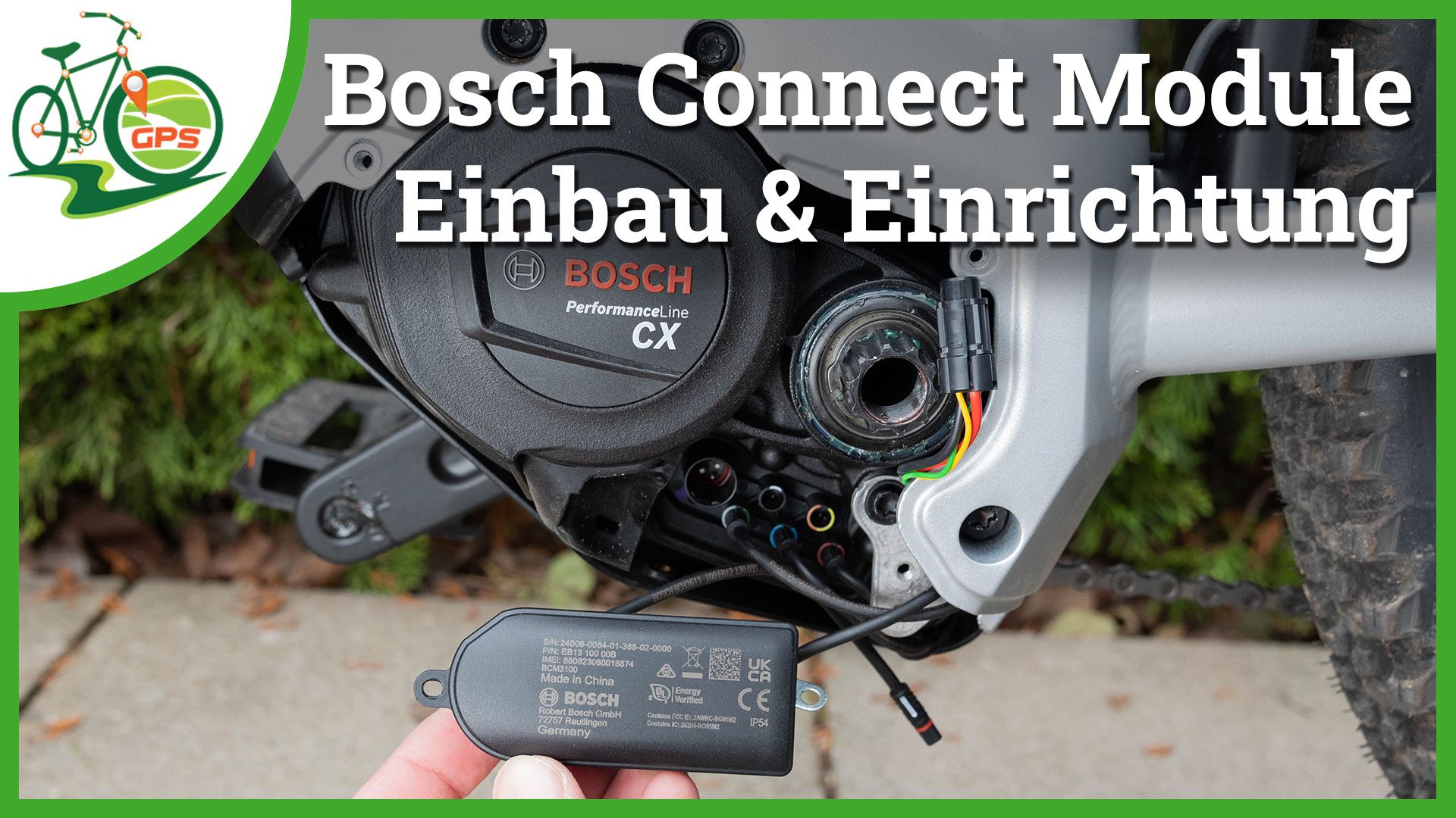 Bosch Connect Modul einbau
