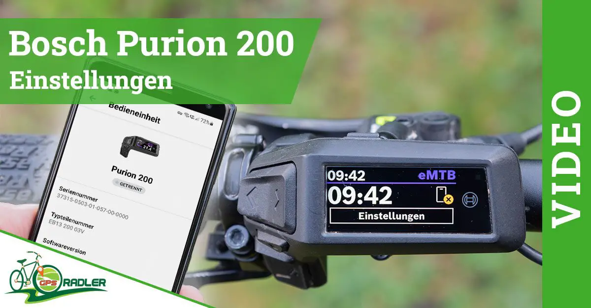 Video ️ Bosch Purion 200 Einstellungen im Detail