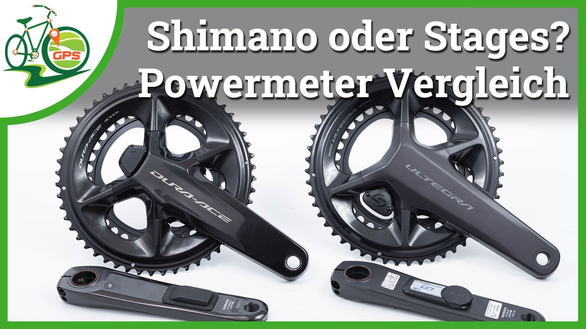 Powermeter Vergleich Shimano Stages
