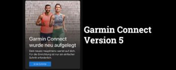 Garmin Connect v5 Update