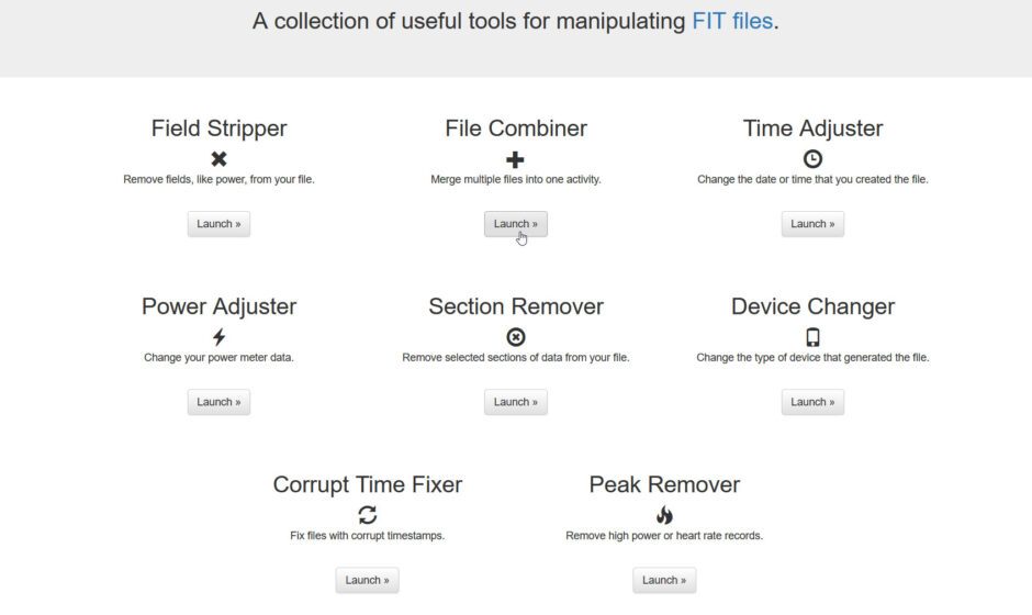 FIT-Files zusammenfassen ⚠️ Eine FIT-Datei erzeugen