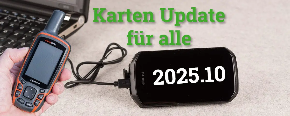Garmin Kartenupdate 2025-10