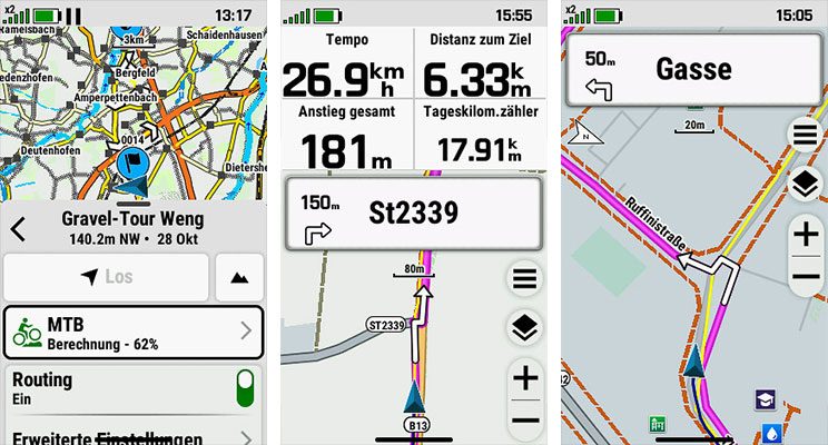 Navigation mit GPSmap H1