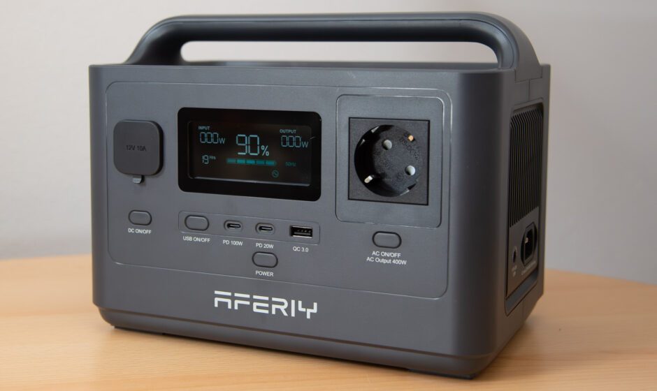 Die Anschlüsse und das Bedienelement