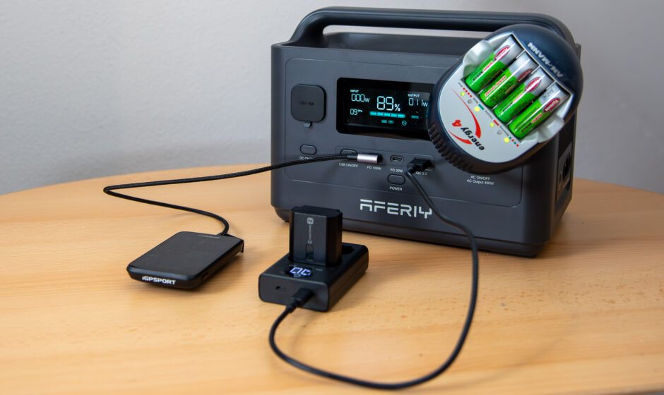 Die Powerstation im Einsatz