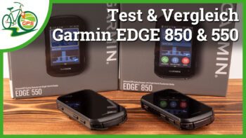Garmin EDGE 850 - 550 Vergleich