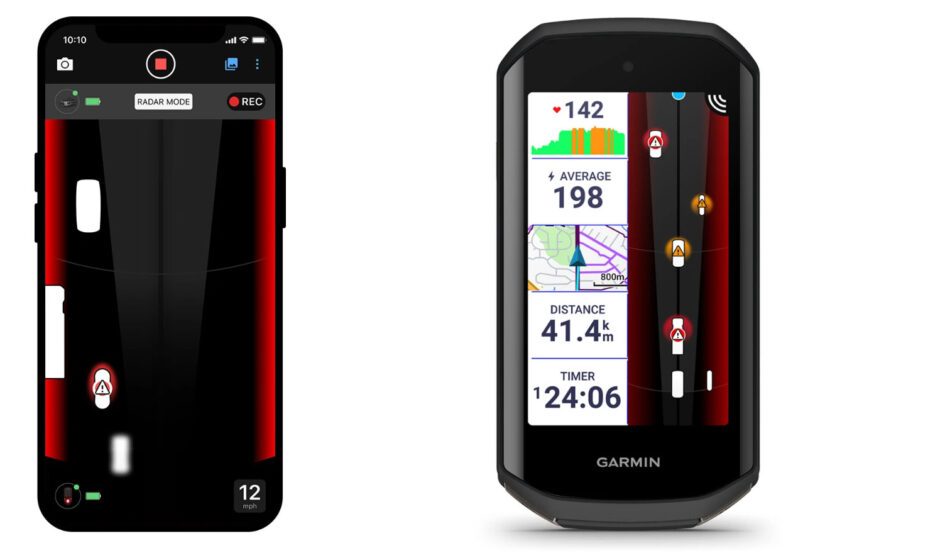 Neue Anzeige mit Fahrspuren