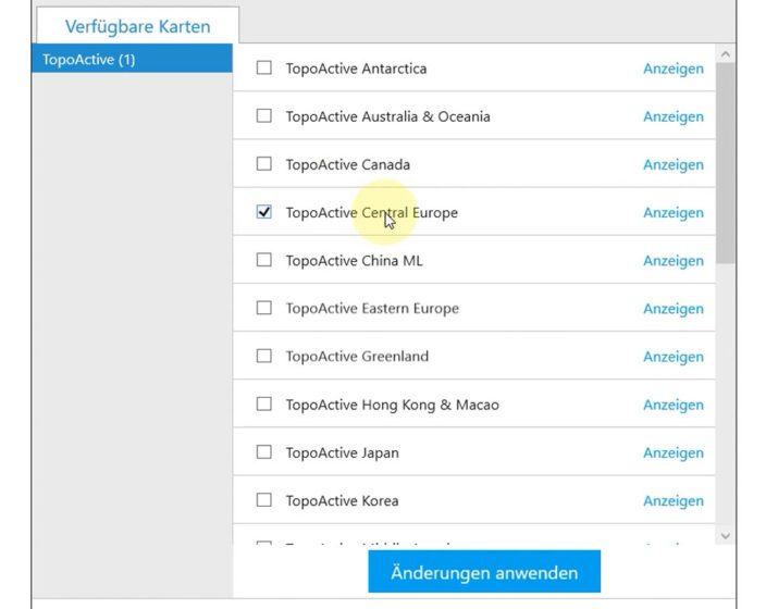 TopoActive Karte auf EDGE installieren