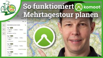 komoot Mehrtagestour planen im Test