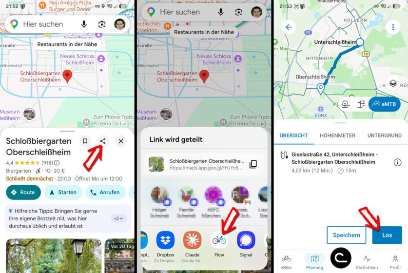 Google Maps auf dem Android