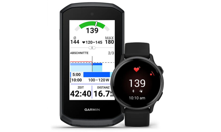 Garmin Fitness Uhr als Puls-Sensor